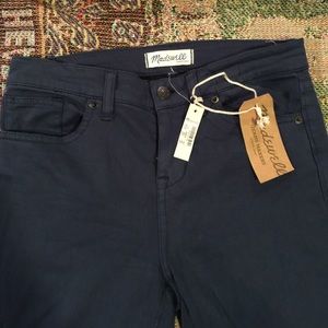 Madewell HighRiser Skinny Sateen Jeans 27 BNWT