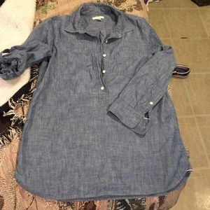 J Crew selvedge denim popover size 8