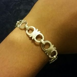 SILVER OXO BRACELET