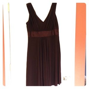 🚫SOLD🚫Brown formal knee length dress