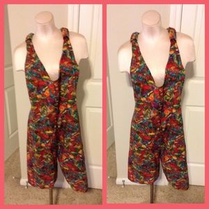 Gorgeous Printed T Back Romper