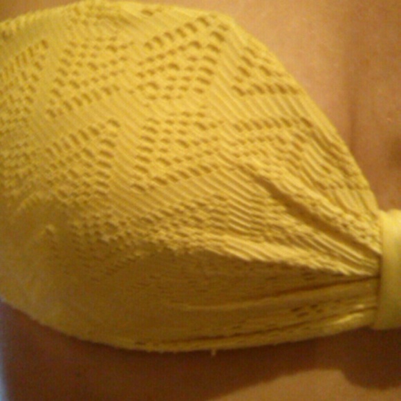 Yellow bathing suit top - Picture 2 of 2