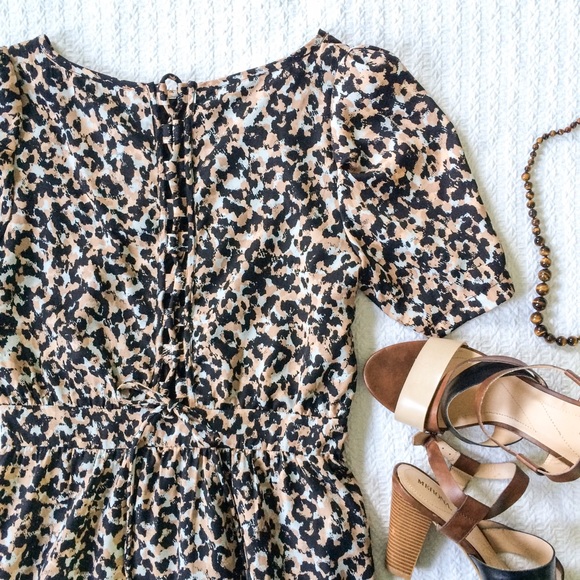 ✨Final Sale✨ Dappled Sheath Dress