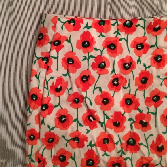 J. Crew Floral Mini Skirt