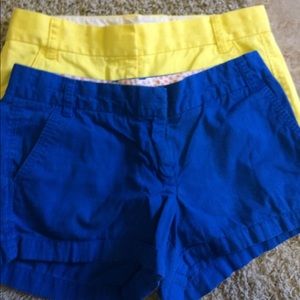 J. Crew broken in Chino shorts