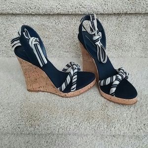 Banana Republic 7.5 nautical wedges