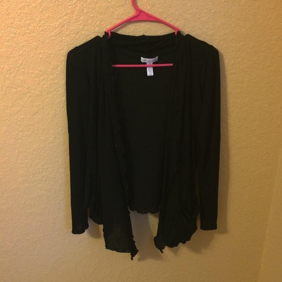 Charlotte Russe Scalloped cardigan.