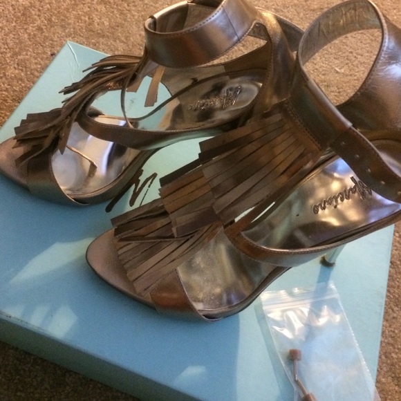 Marciano Fringe Heels
