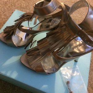 Marciano Fringe Heels