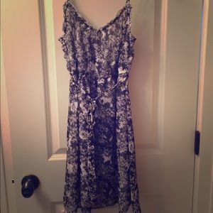 Black and white dress