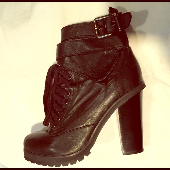 Kelsi Dagger Eva Boots Black Size 9 Like New