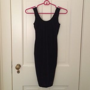 American apparel black dress