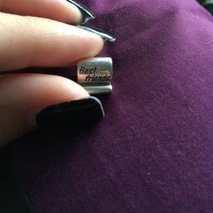 Authentic Pandora Best Friends Scroll Charm