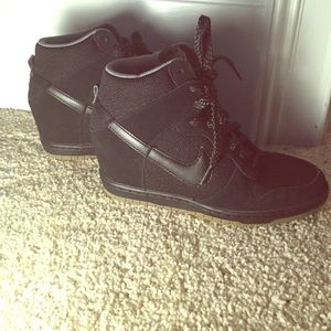 Nike dunks, sneaker wedge NEW