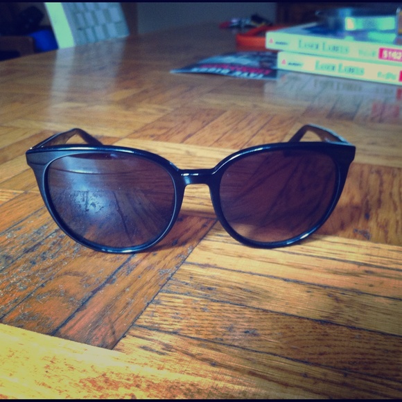Celine sunglasses. Black. Minor wear.