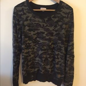 Merona Camo Sweater XL NWOT
