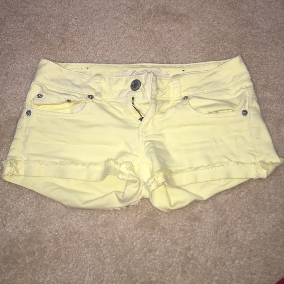 American Eagle Yellow Shorts