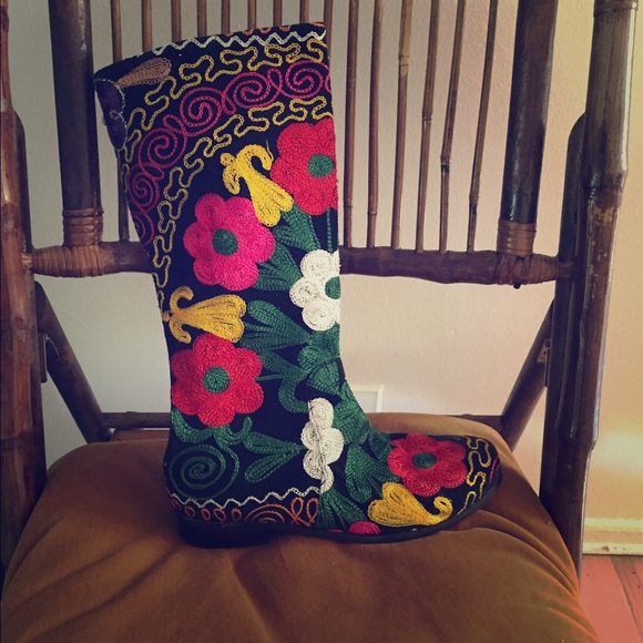Hand made Turkish designed boots.