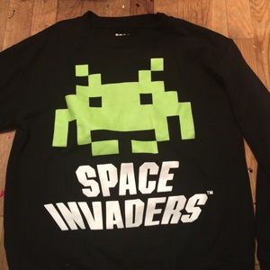 Space invaders forever 21 shirt