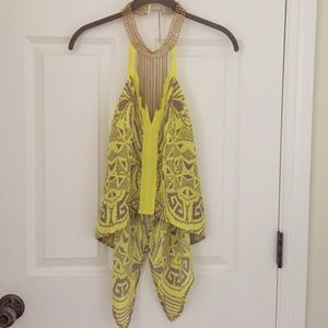 Yellow BeBe halter