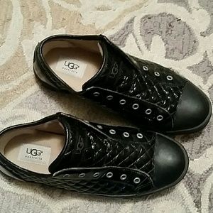 Ugg sneakers black patent 10