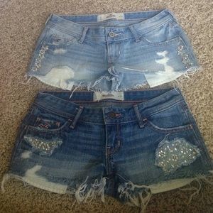 Bundle of hollister shorts!