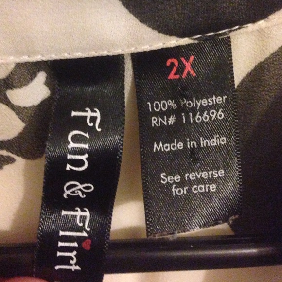 sheer button up shirt - Picture 2 of 2