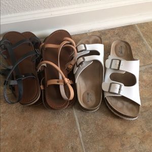 Target mossimo sandals bundle