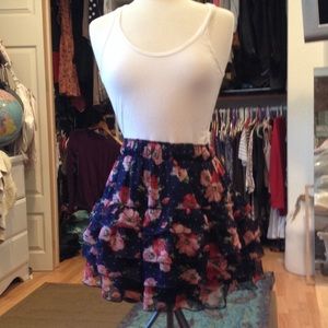 Skirt + shirt= a dress