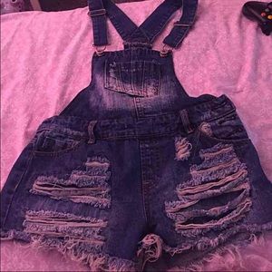 Jean Short Overall