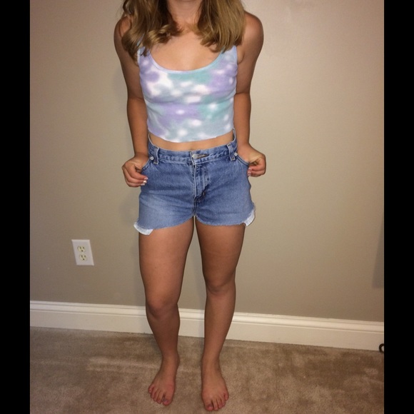 Tye Dye Crop Tank Top