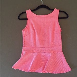Bebe peplum top