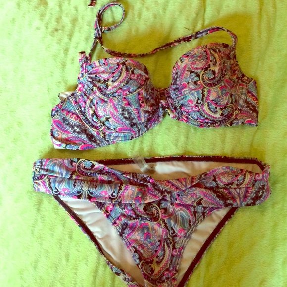 Victoria's Secret  paisley bathing suit