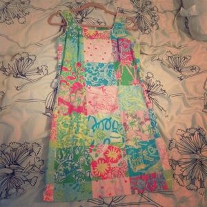 Lilly Pulitzer patchwork dress