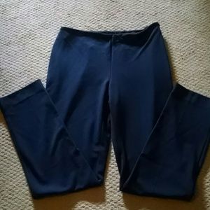 Navy knit pants