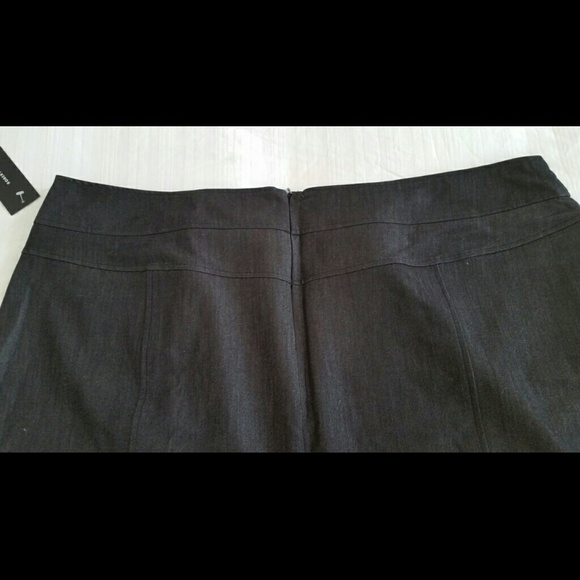 Plus Size Black Mini Skirt - Picture 2 of 4