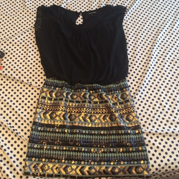 Sequin bottom Dress!