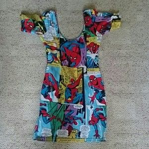 Spiderman comic dress