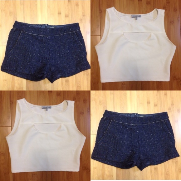 BUNDLE Shorts and Crop Top