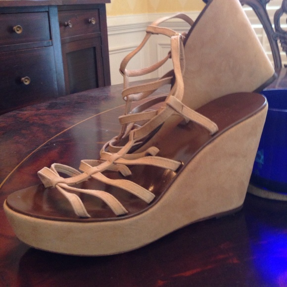 J.Crew tan suede platforms - Picture 3 of 4