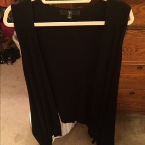 Black cardigan