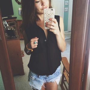 LUSH Button Up Blouse