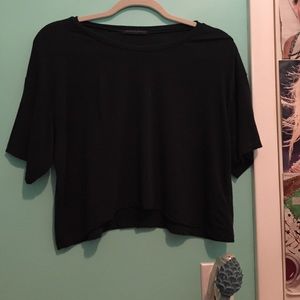 brandy Melville boxy crop top
