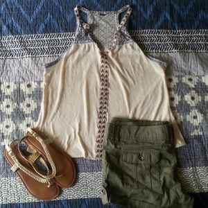 Aztec inspired tank