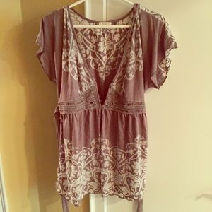 Anthropologie shirt in L