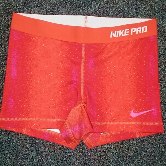 Rare Nike Pro Red/Orange Galaxy