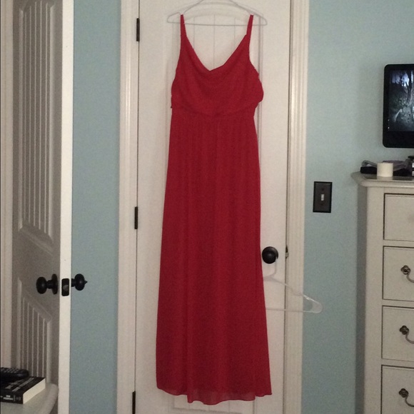 After Six Bridesmaid Dress Lux Chiffon - Picture 3 of 3