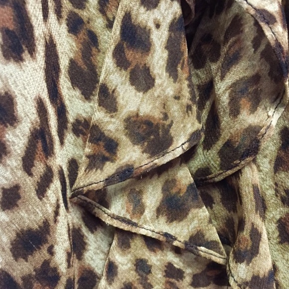 Leopard Ruffled Ralph Lauren Skirt - Picture 2 of 3