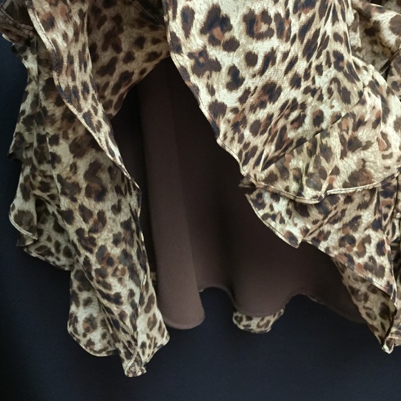 Leopard Ruffled Ralph Lauren Skirt - Picture 3 of 3