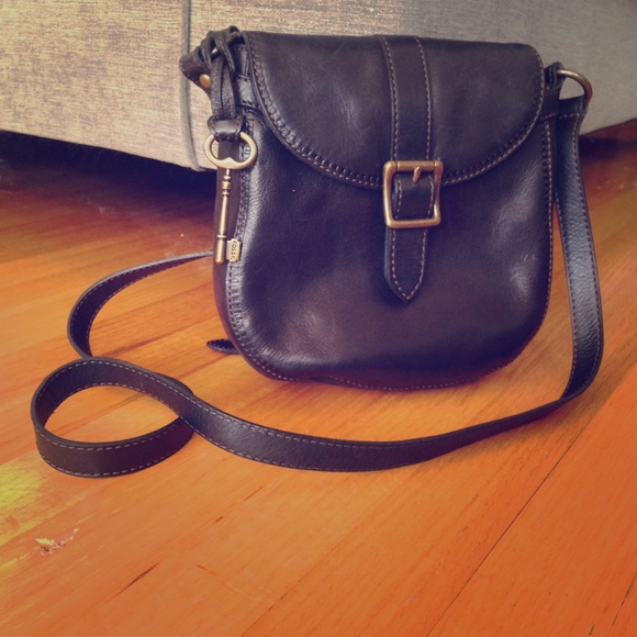 Cute Fossil black purse